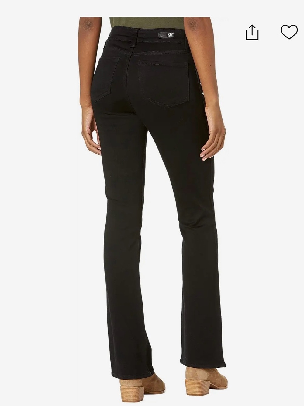 Kut from the Kloth Natalie High Rise Bootcut Jeans - Picture 3 of 6
